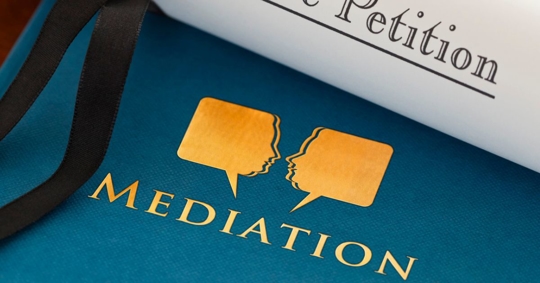Mediation paperwork for a divorce